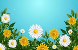 Blooming Flower Concept vector