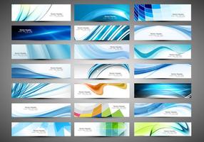 Different Type Of Business Banners vector